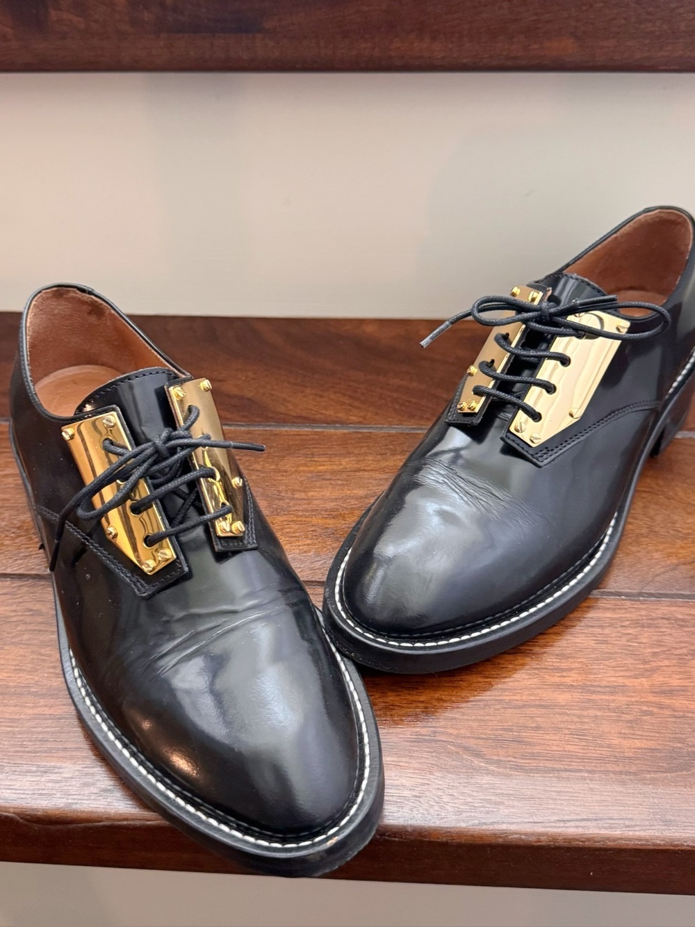 Sandro Patent Leather Pumps
